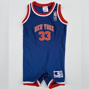 Vintage New York Knicks Jersey Romper - Size 18m